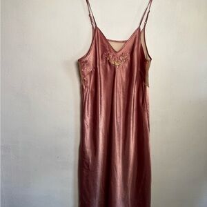 Elegant Rose Slip Dress